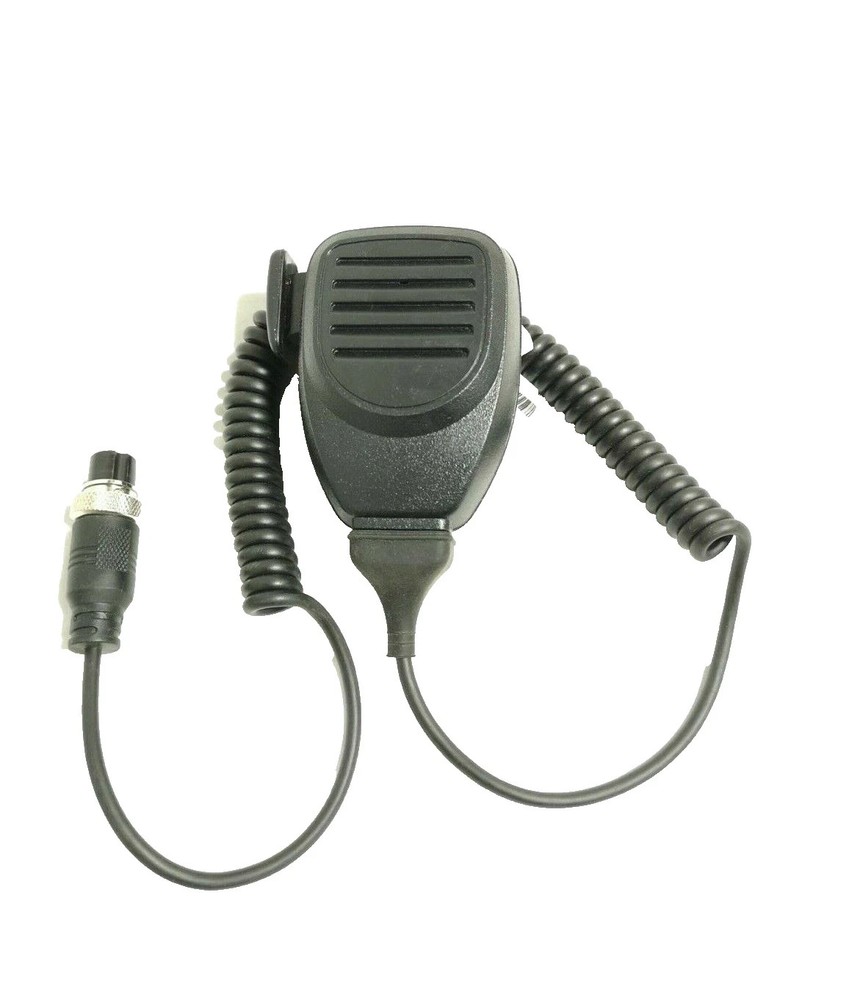 4 - Pin Model: VLM Two Way Microphone Side Push Button  GOOD USED.