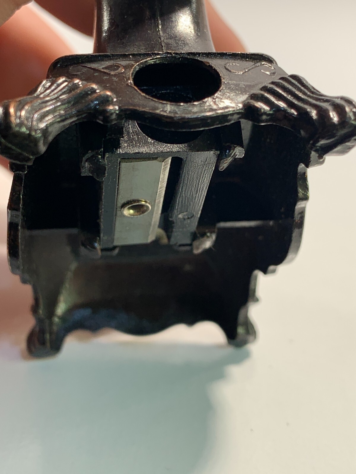 Vintage Die-Cast Pencil Sharpener Singer Style Sowing Machine Works PSD2