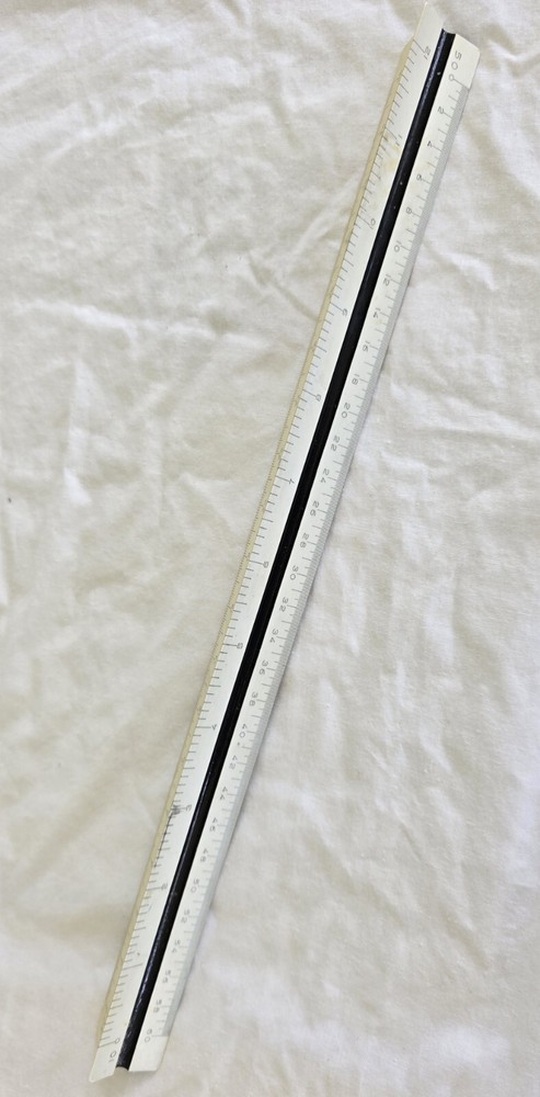 Speed-Up Geometry Ruler, Booklet, Engineering Compass, Protractor- Math Vtg