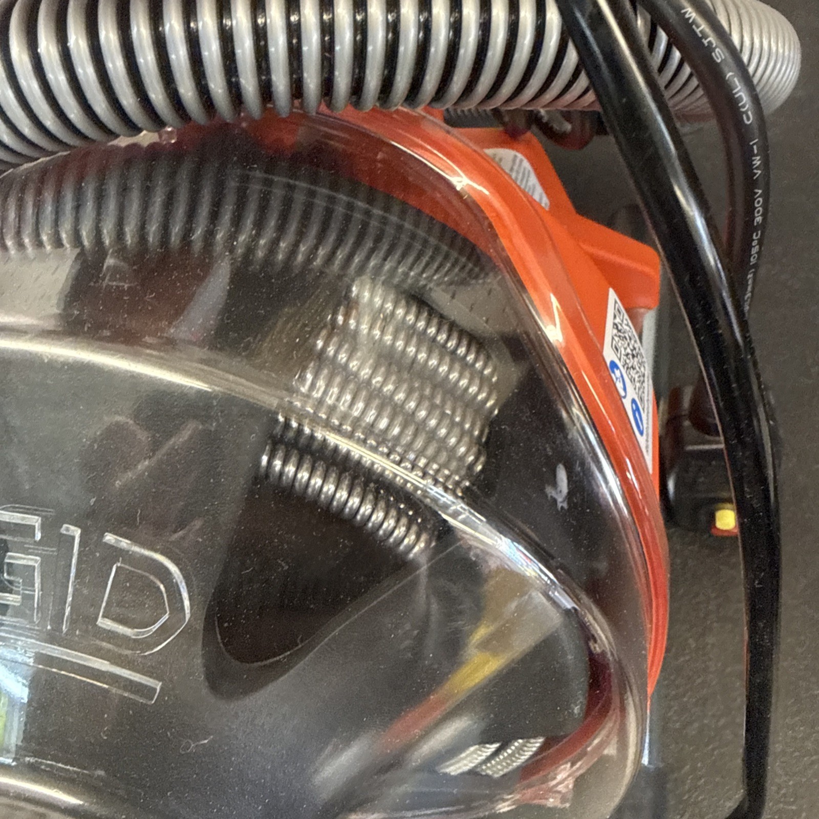 RIDGID PowerClear Drain Cleaning Machine - Red/Black