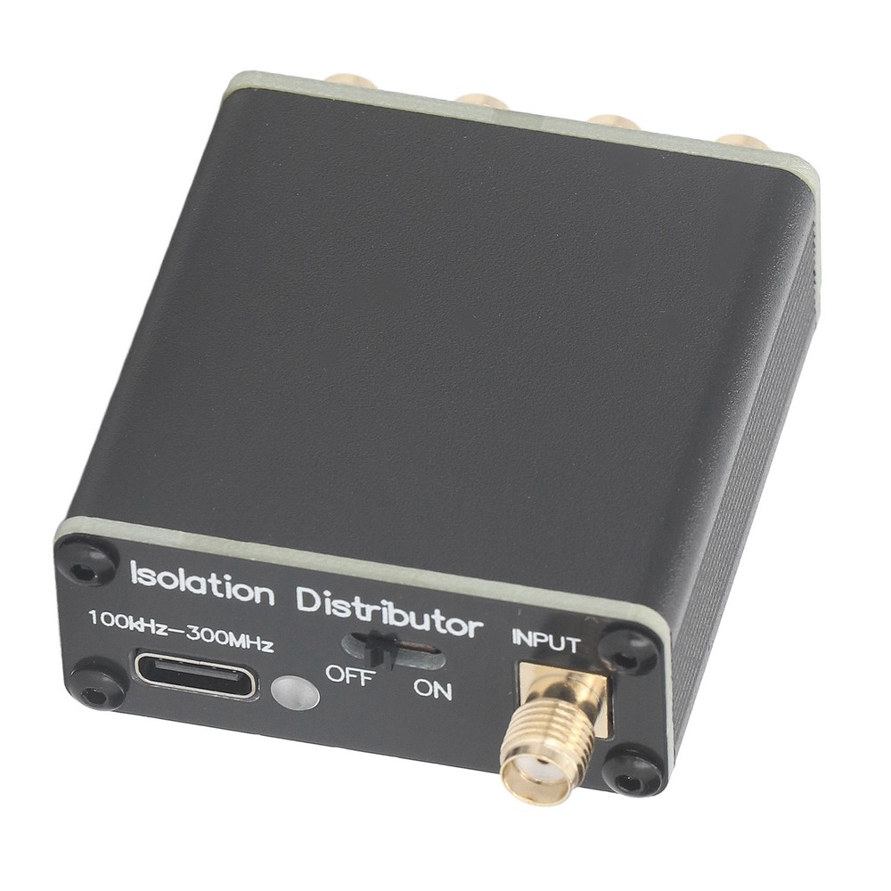 Active RF Isolation Distributor RF Signal Splitter For SDR GPSDO Signal Source