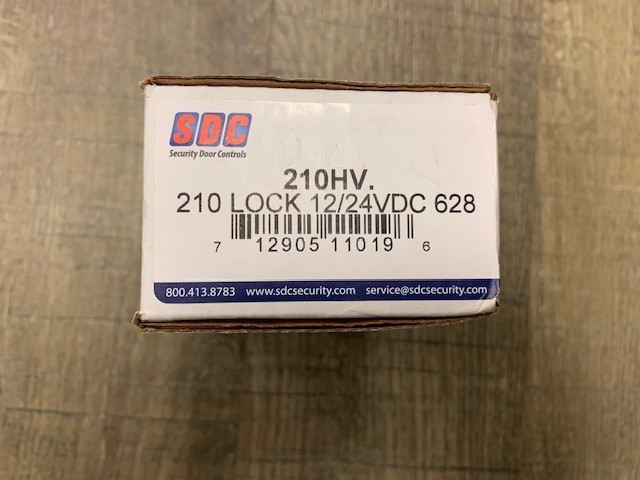 SDC Concealed Direct Throw Mortise Bolt Locks, Fail Secure (210), New