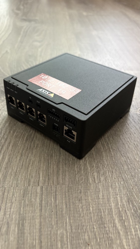 AXIS F44 Main Unit Modular Network Camera Base Unit 0659-0001-01
