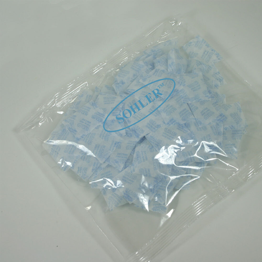 100 Packets 2g Silica Gel Desiccant Food Pharmaceutical Grade Moisture Absorber