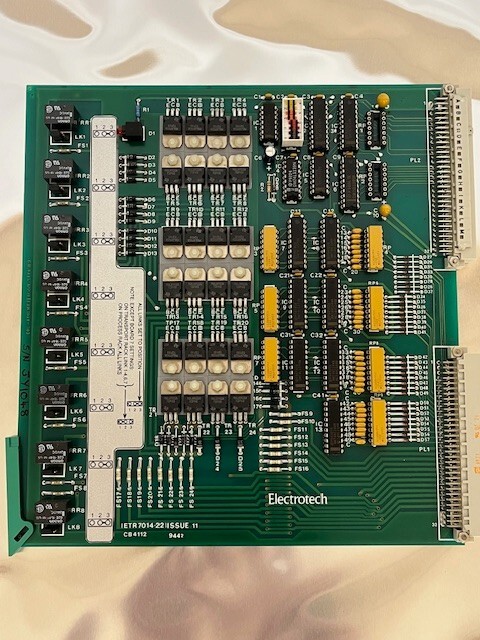 ELECTROTECH D'TON DRIVER PCB, P/N A44112