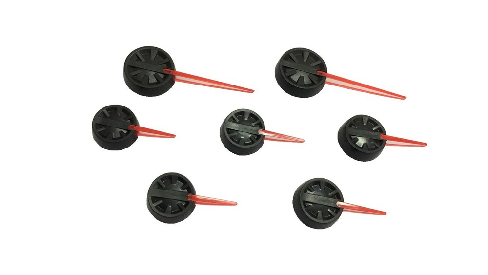 Dodge Needle Pointers, 7 pieces set, pick your color