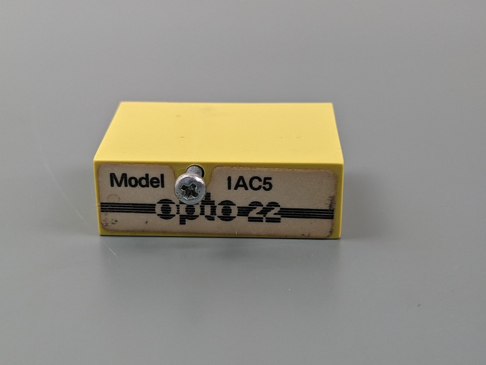 (15) Opto 22 IAC5 Solid State Digital AC Input Modules 5VDC Output