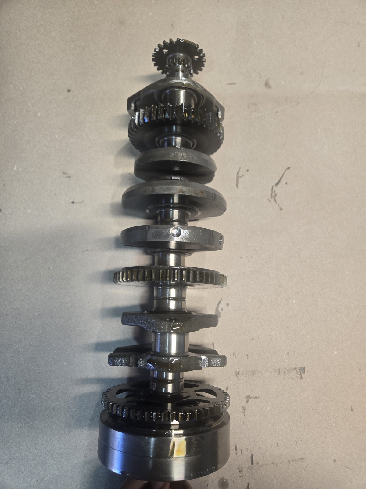 2008-2009 Suzuki GSXR750 GSXR 750 Engine Motor Crankshaft Crank Balancer #202