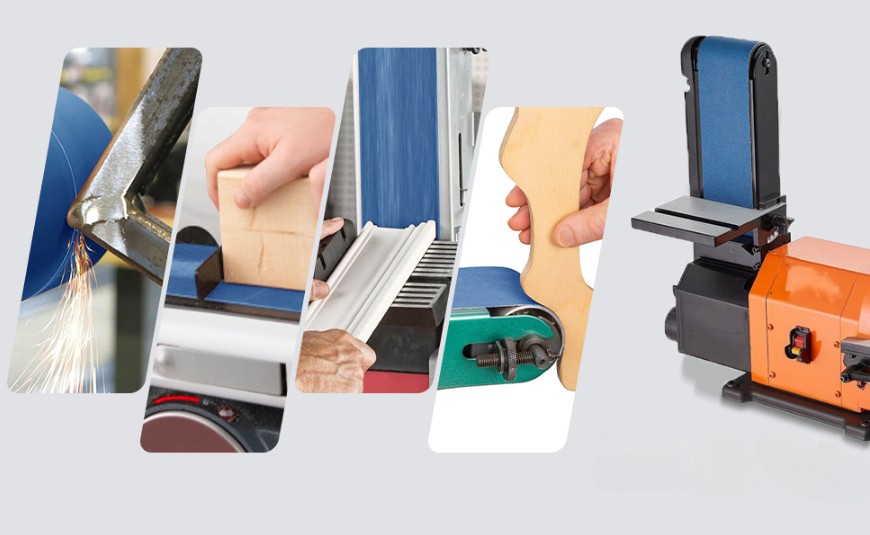 3PCS 6 x 48" Sanding Belts with Zirconia Grains SandPaper for Metal Grinding P36