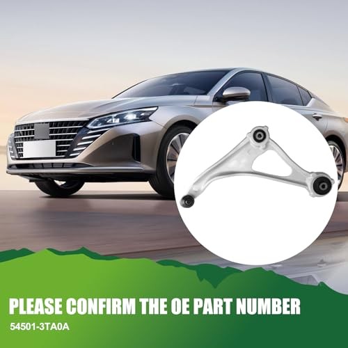 Left Front Lower Control Arm with Ball Joints Set for 2013-2014 54501-3TA0A