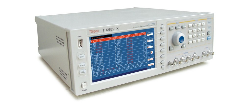 Tonghui TH2829CX Automatic Transformer Test System up to 1MHz 5mV-2Vrms Tester