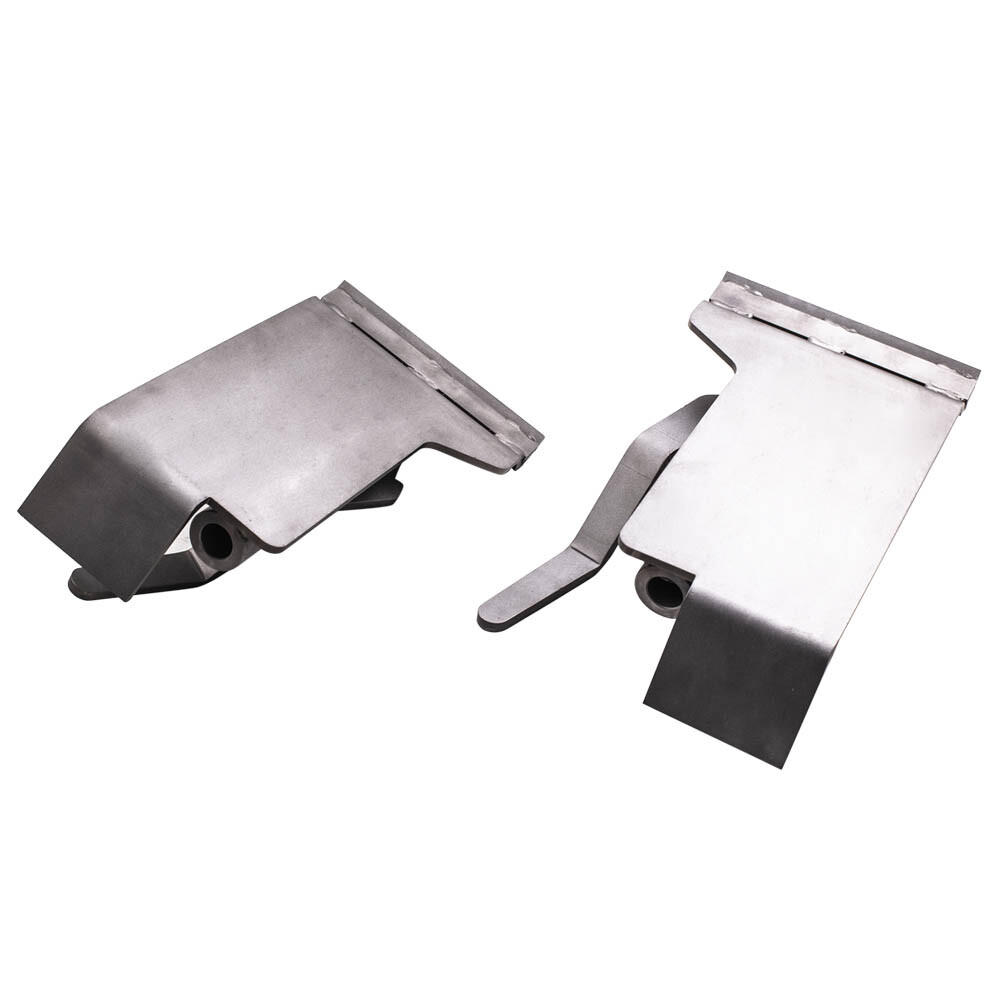 2Pcs Skid Steer Quick Tach Brackets Conversion Adapter For Latch Box Weld On
