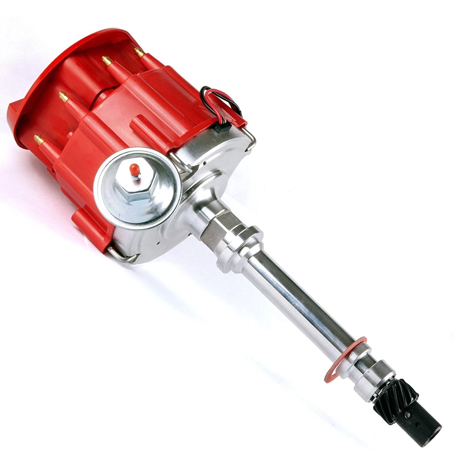 SBC Chevy Performance HEI Distributor Red Cap Super Coil 305 350 400 Small Block