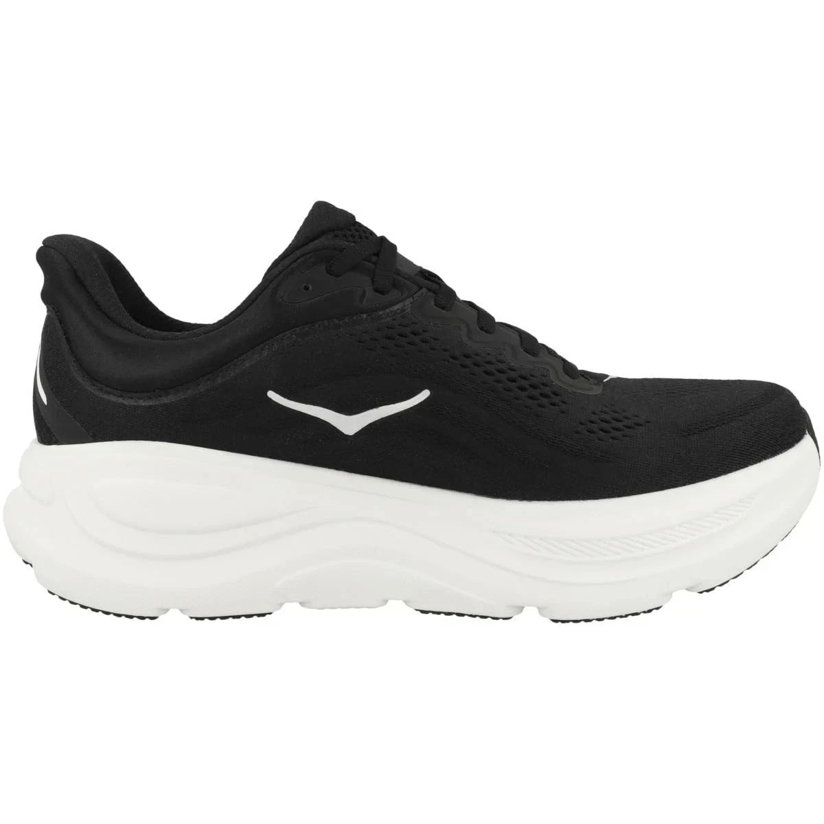 Hoka Bondi 9 Men Shoe Running Sneaker Black White