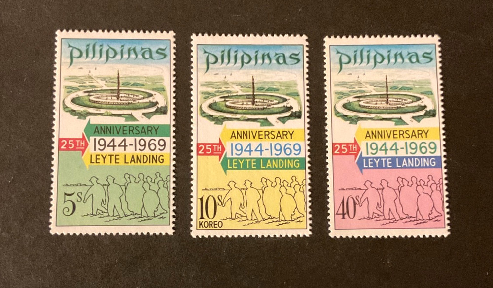 Philippines Scott #1038-40 never hinged