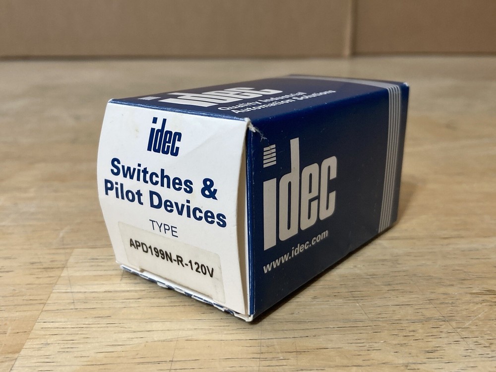 IDEC APD199N-R-120V Red Indicator Pilot Light
