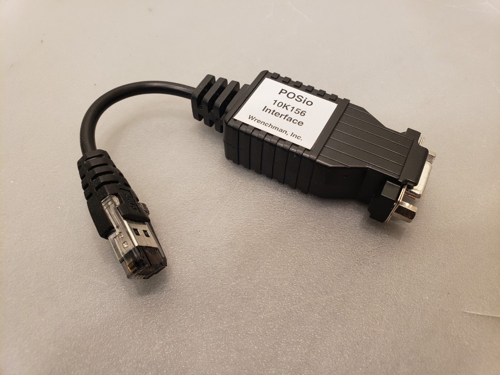 POSio 10K156 RS-232 Virtual Display Adapter Cable Dongle Interface POS Data