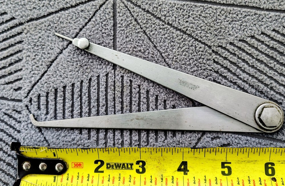 🗽LUFKIN RULE 6" HERMAPHRODITE DIVIDER CALIPER MACHINIST/TOOLMAKER