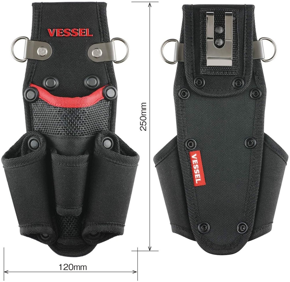 VESSEL TOOL HOLDER (2 DRIVER & 2 PLIERS) TPH-40 TOOL POUCH