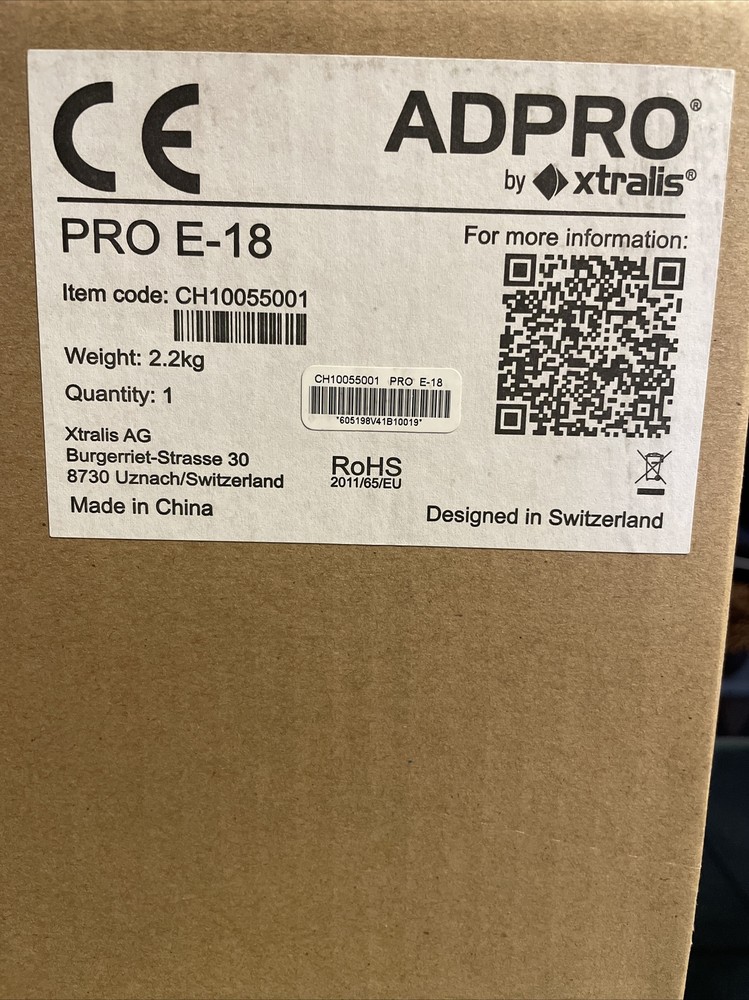 New Xtralis Adpro PRO-E-18 (CH10055001)