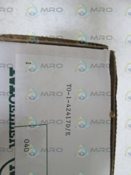 MOELLER HANDLE SWITCH T0-1-42417D/E NSMP
