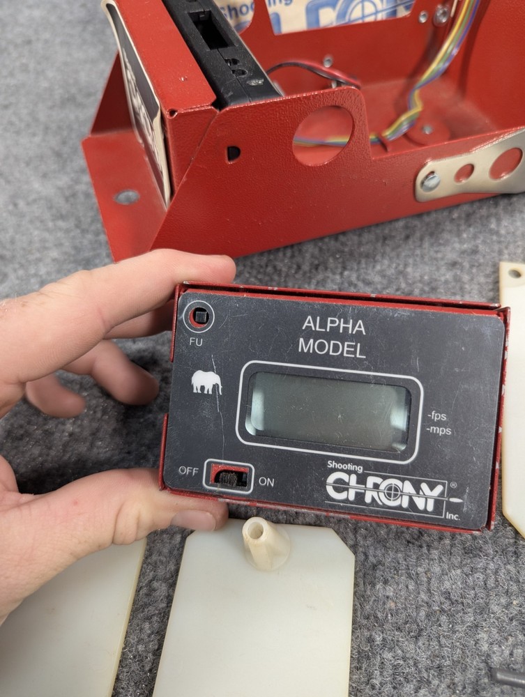Shooting Chrony Chronograph Alpha Model Nice