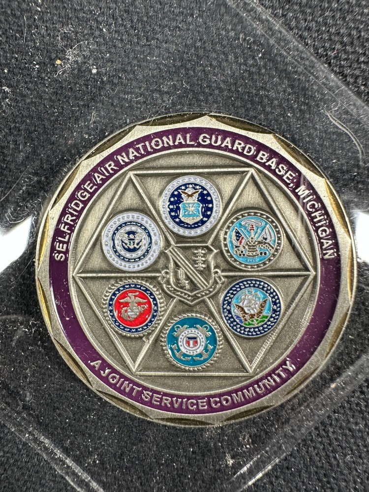 Team Selfridge ANG Base Challenge Coin