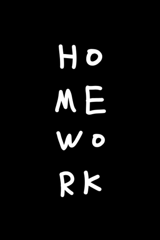 Homework Log: Homework Tracker / Task / Planner / Daily Homework Journal For Stu