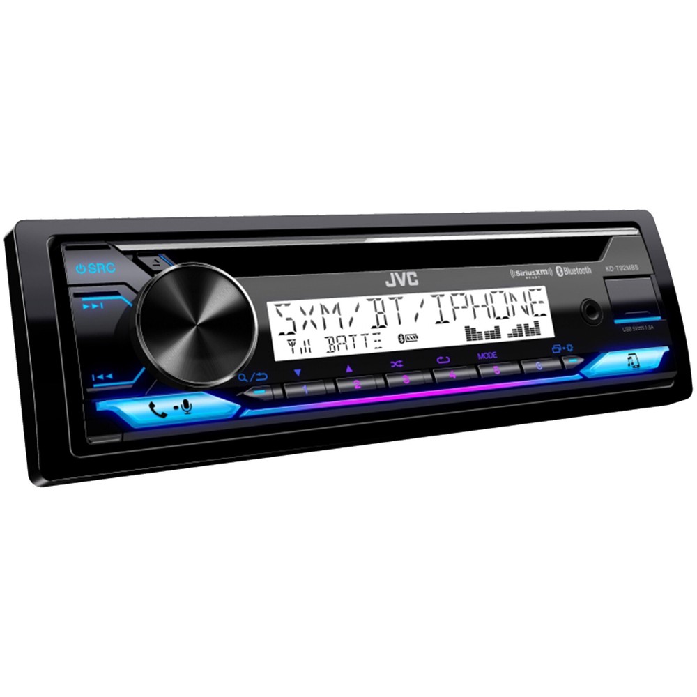 Single DIN CD Player Bluetooth Receiver, Harley Wiring Kit, Dash Kit, Antenna