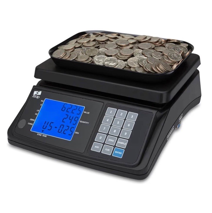 ZZap MS20 Coin Counting Scale