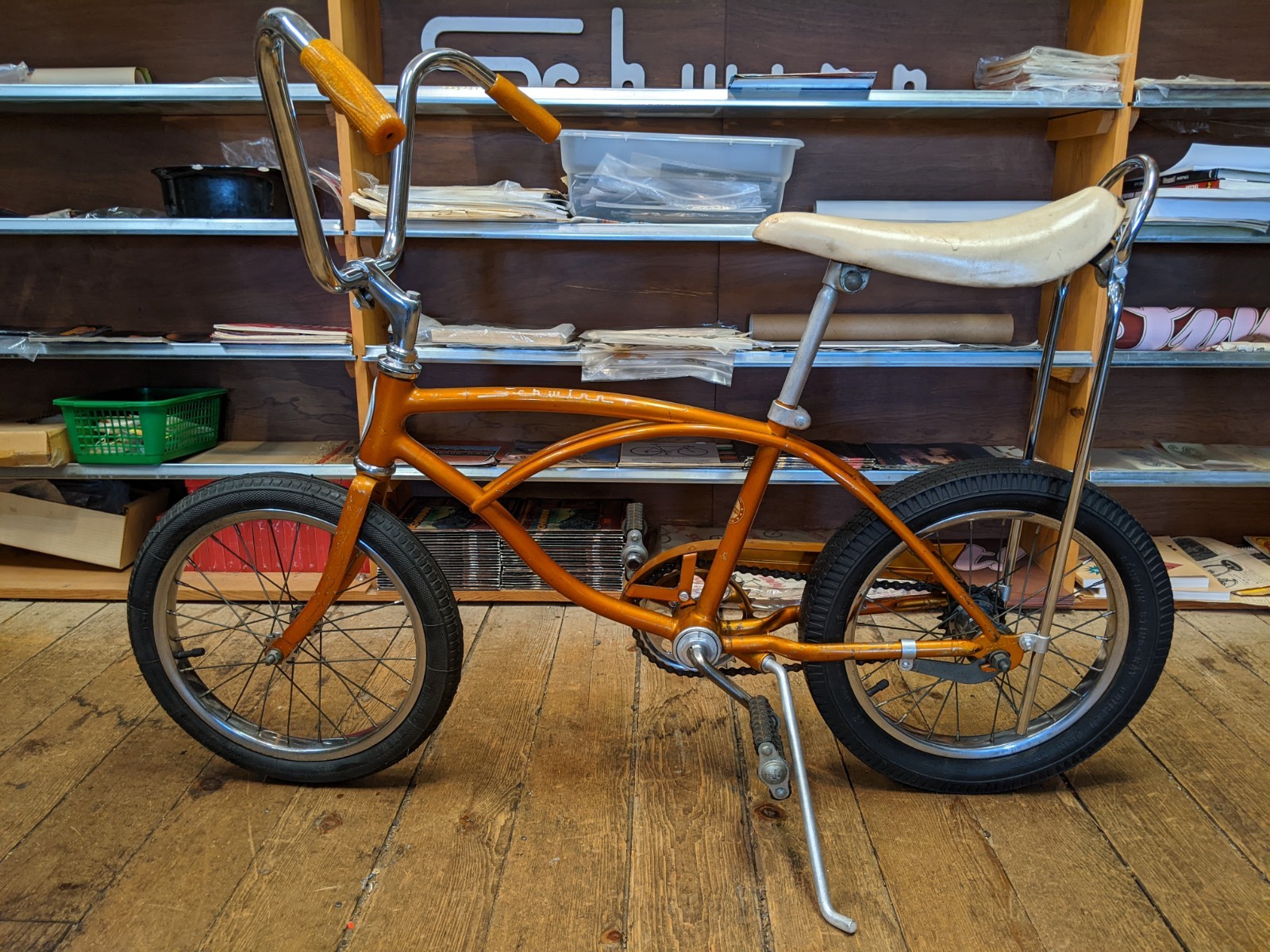 Original AD January 1968 Coppertone Schwinn Stingray Midget 16" Single Speed