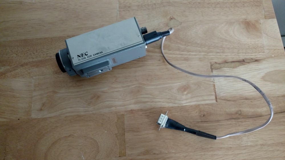 NEC T1-23A CCD CAMERA WITH PLUG - FREE SHIPPING