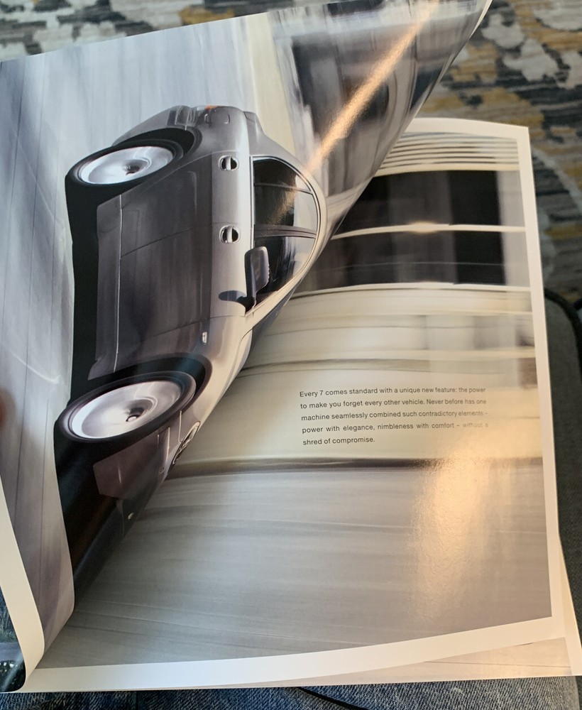 2003 BMW New 7 Series Brochure