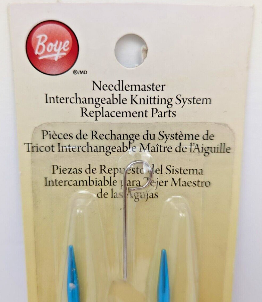 Boye Needlemaster Interchangeable Knitting System Replacement Parts sz US 4