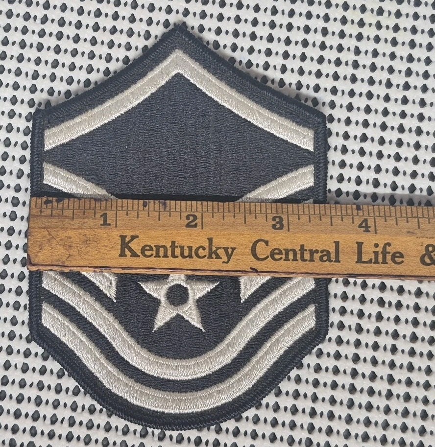 U.S. Air Force Master Sergeant (E-7) Rank Patch