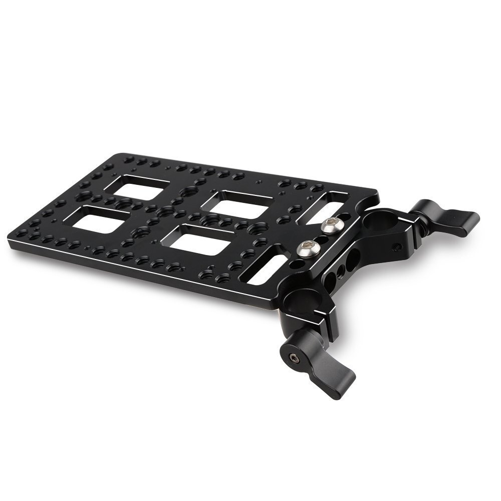 Multi-Purpose Mounting Cheese Plate V Lock Mount Power Splitter 1523 Camera