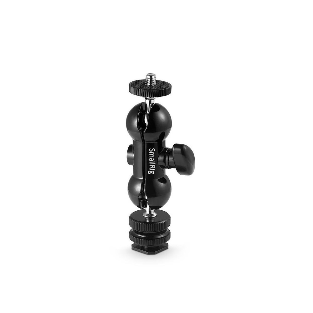 SmallRig 2x Multi-Function Double End BallHead w/Cold Shoe Mount and Thumb Screw