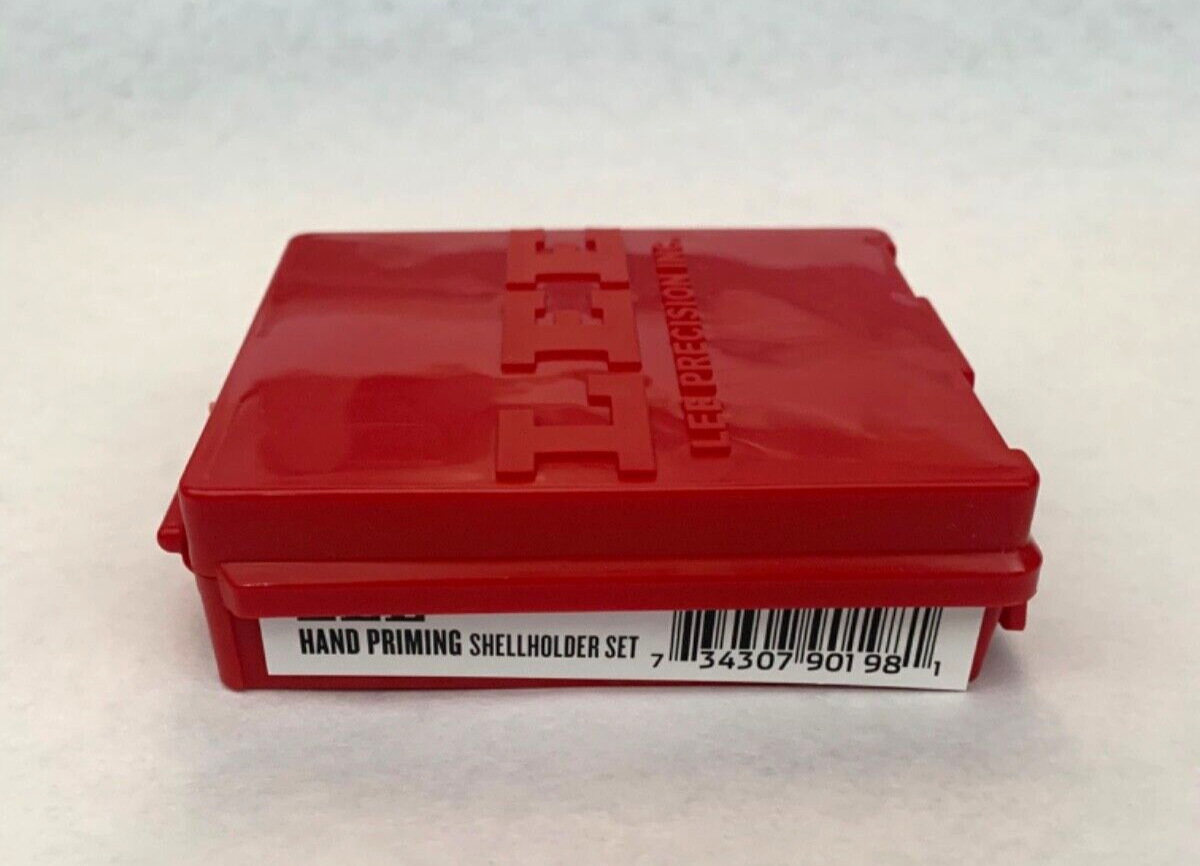 Lee 90198 Hand Priming Tool Shell Holder Set Brand New