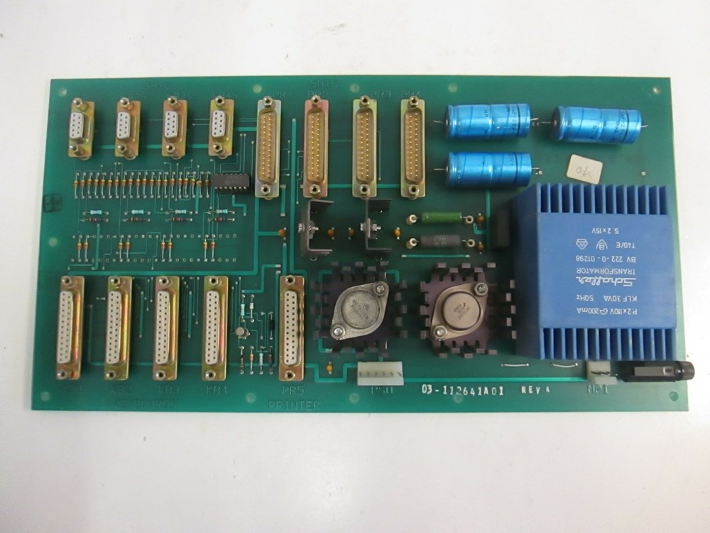 Control Panel Logic, 03-112641A01, Working When Removed
