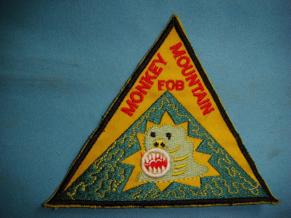 VIETNAM WAR PATCH, US 5th SF Grp FORWARD OPERATION BASE MONKEY MOUNTAIN