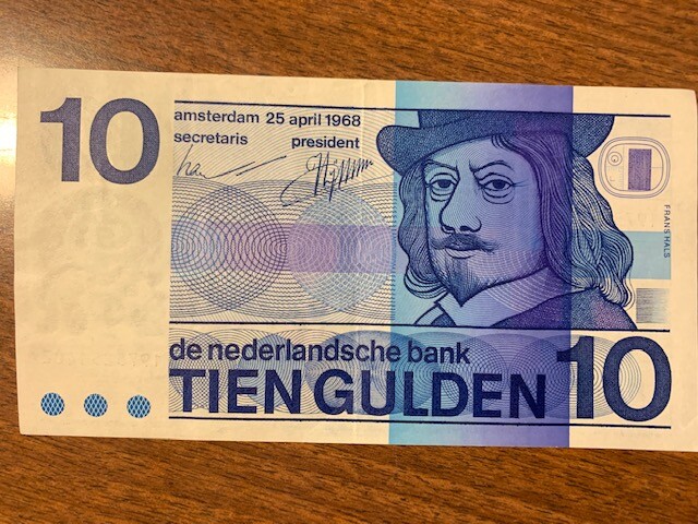 Amsterdam 10 Gulden 1968 (Crisp) (Uncirculated)