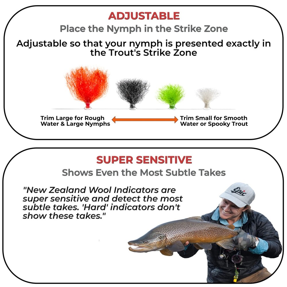 New Zealand Strike Indicator Combo Pack Deluxe