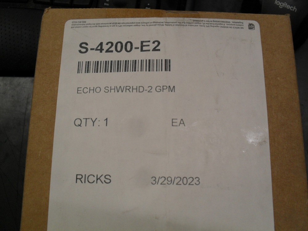 Speakman S-4200-E2 Echo Showerhead 2 GPM Chrome