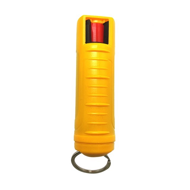 Self Defense Compact Blue Pepper Spray Keychain Mace Maximum Strength 1/2 OZ