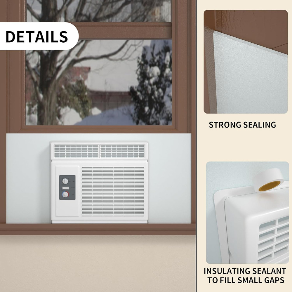 Window Air Conditioner Side Insulated Panel, 1PIC Full Surround Insulation Panel