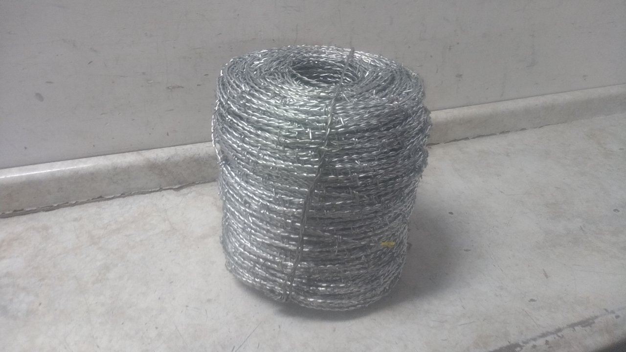 Brand Name 4LVN9 1,320 Ft Length 12-1/2 Gauge Steel Barbed Wire
