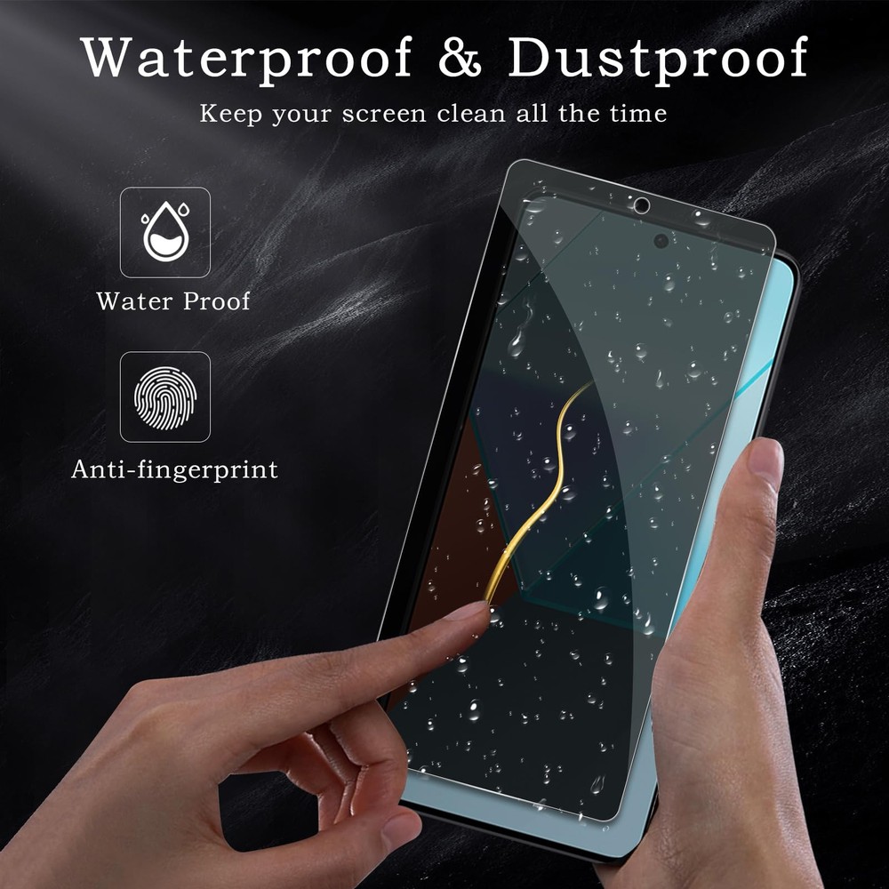 Privacy Screen Protector for Xiaomi Redmi Note 13 Pro 5G, Shatterproof...