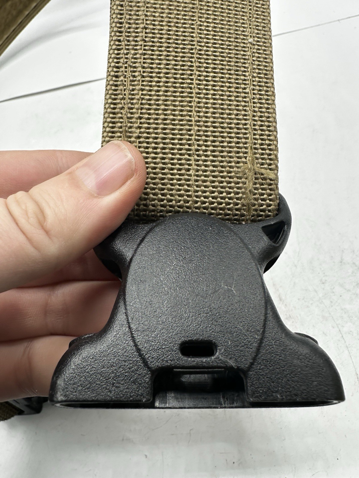 London Bridge Trading LBT-0601A-M Medium Coyote Brown Duty Belt Safety Buckle