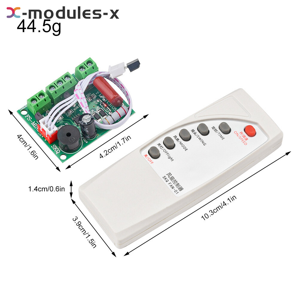 Universal Fan Remote Control Board Circuit Board Control Board Module DIY
