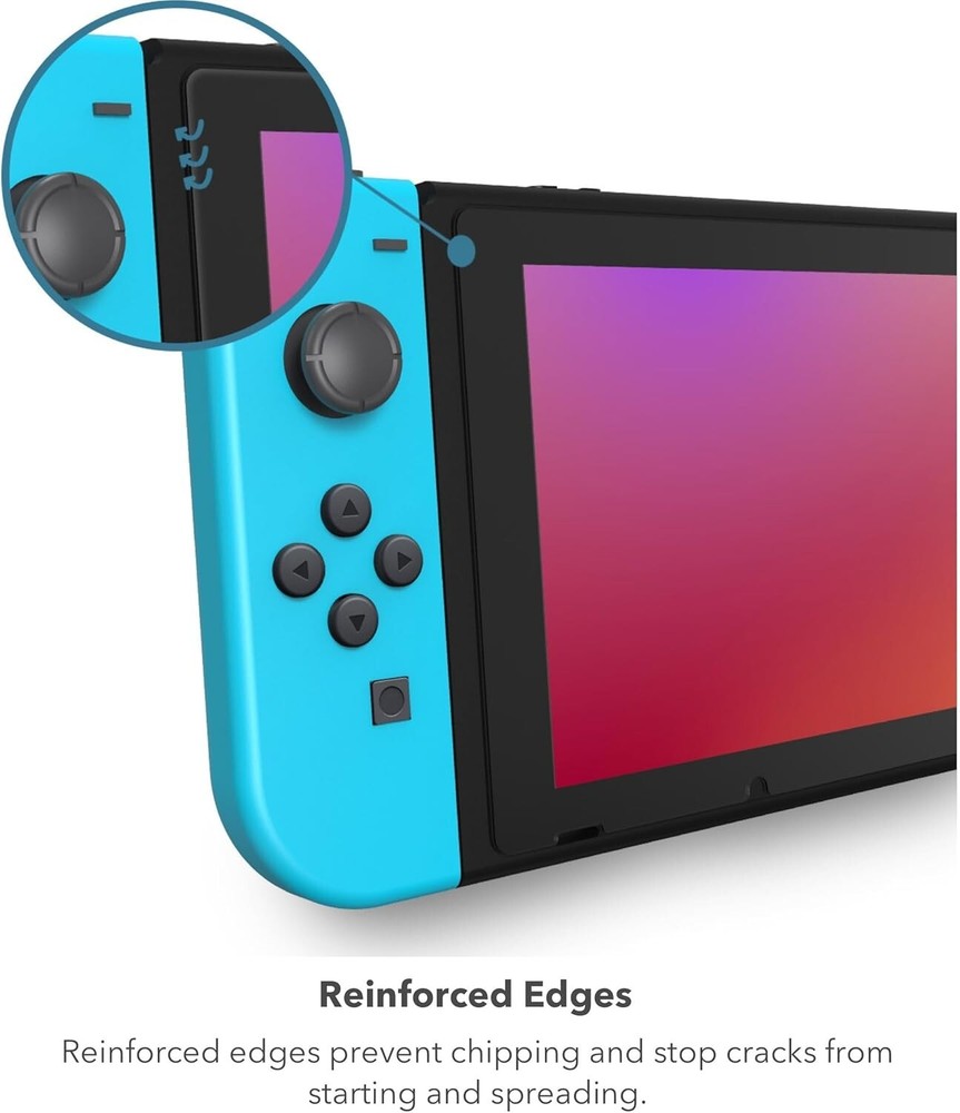 ZAGG INVISIBLE SHIELD ADVANCED STRENGHT MAX PRO NINTENDO SWITCH SCREEN PROTECTOR
